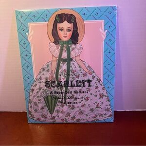 Madame Alexander Collection Scarlett Paper Dolls 1993